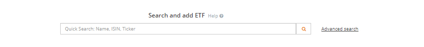 Search ETF