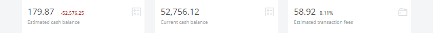 Cash balance