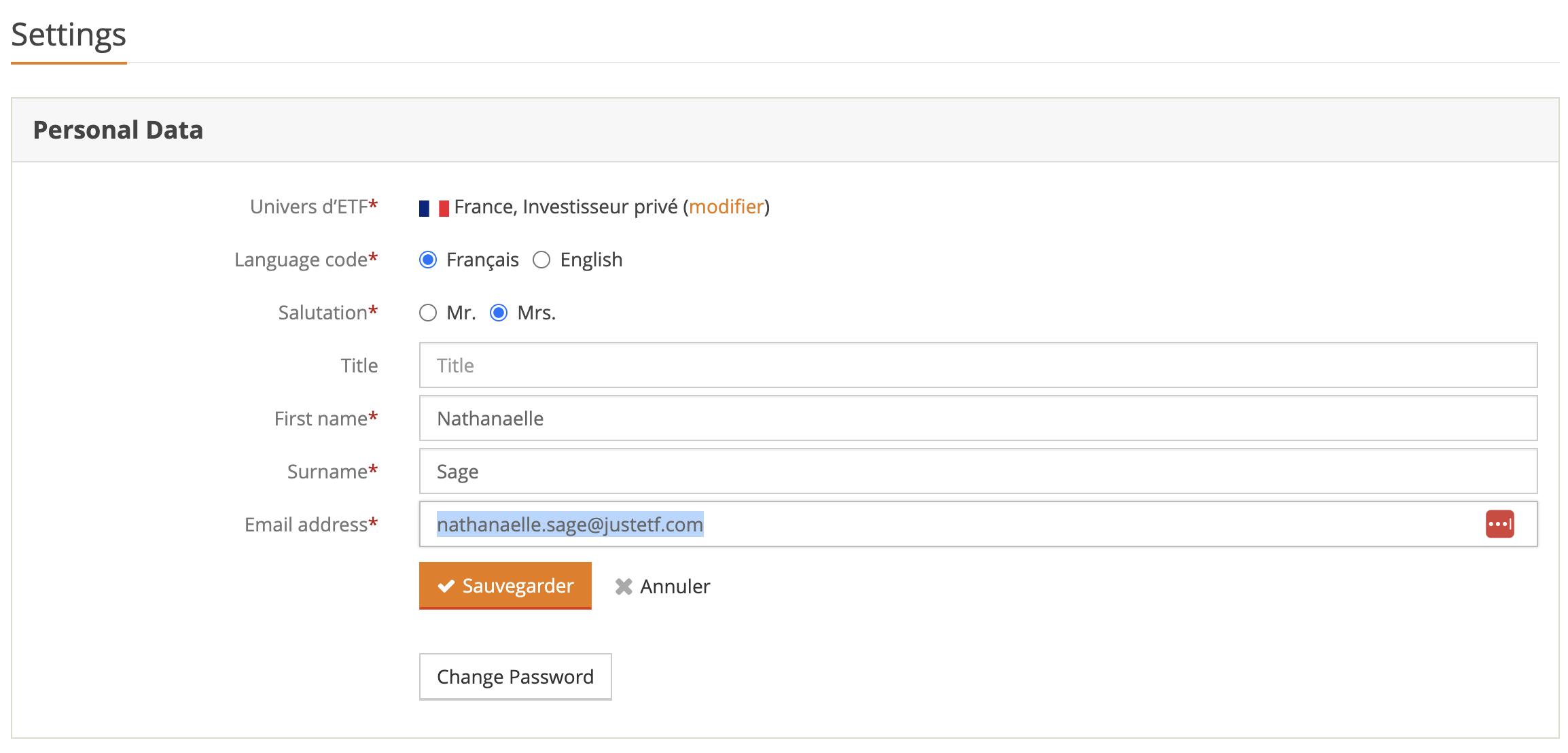 Create and confirm your new email address
