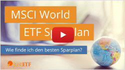 MSCI World ETF Sparplan – Wie finde ich den besten ETF Sparplan?