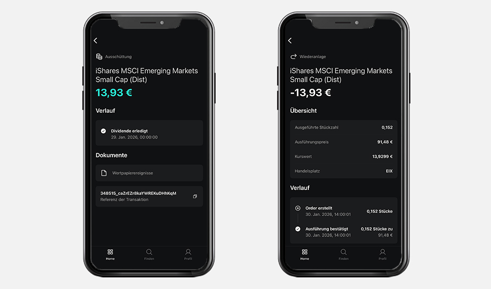 Scalable DRIP Abrechnung im Broker