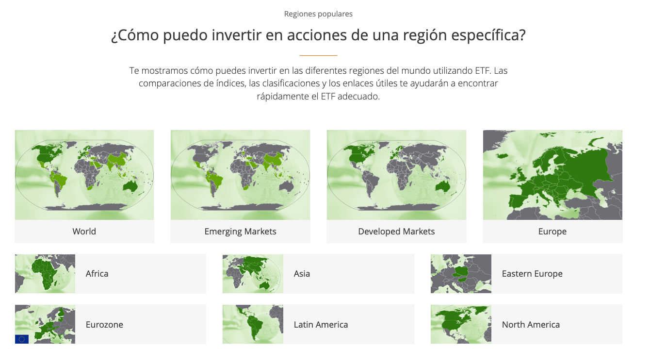 justETF investment guide overview section