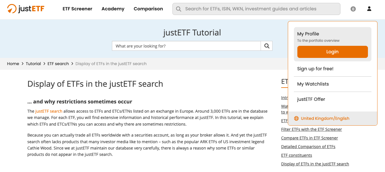 Set your country of origin